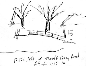 "To the Left of Shield's Ferry Road" Oliver Loveday  2010